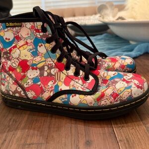 Dr. Martens Sanrio Hello Kitty Women’s US 8 Multicolor Character Boots